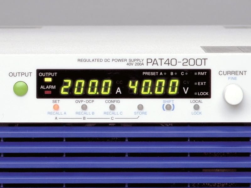 出力電圧は20V〜1500Vをラインアップ