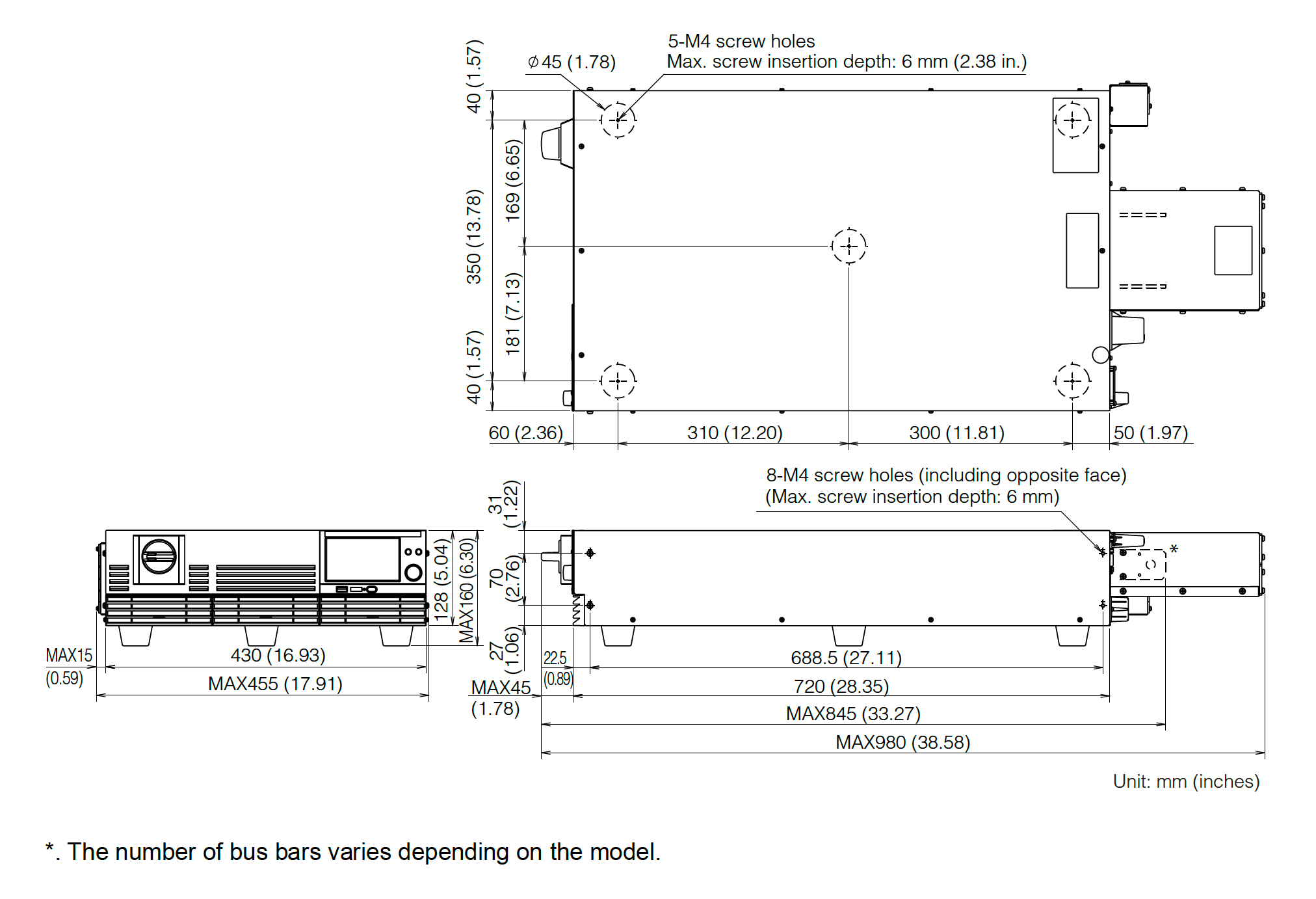 Dimensions PXT
